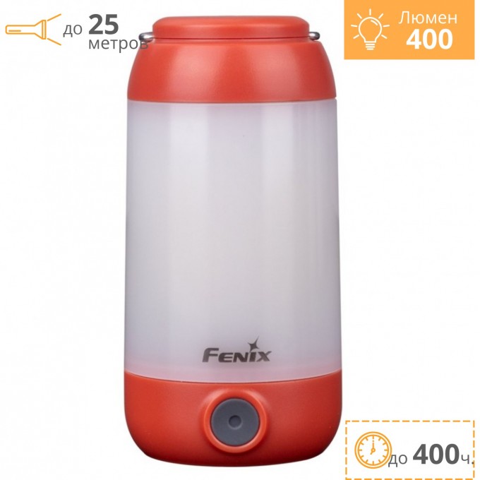 Фонарь FENIX CL26R красный + Подарок CL26Rr